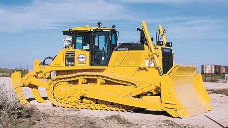 Intelligent Machine Control in use with a Bulldozer